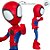 Boneco Articulado Spidey - 49cm - Disney Original - 1 unidade - Mimo Toys - Rizzo - Imagem 2