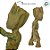 Boneco Articulado Groot - Guardiões da Galáxia - 45cm - Disney Original - 1 unidade - Mimo Toys - Rizzo - Imagem 2