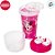 Mini Shakeira com Tampa Minnie Rosa 320ml - Disney Original - Plasútil - Rizzo - Imagem 2