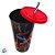 Copo de Plástico com Tampa e Canudo - Homem Aranha - Color - 700ml - 1 unidade - Plasútil - Rizzo - Imagem 4