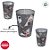 Kit 10 Copos de Plástico Personagens Pixar - Preto - 320ml - Disney Original  - 1 unidade - Rizzo - Imagem 2