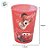 Kit 10 Copos de Plástico Personagens Pixar - Vermelho - 320ml - Disney Original  - 1 unidade - Rizzo - Imagem 3