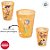 Kit 10 Copos de Plástico Personagens Pixar- Amarelo - 320ml - Disney Original  - 1 unidade - Rizzo - Imagem 2