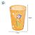 Kit 10 Copos de Plástico Personagens Pixar- Amarelo - 320ml - Disney Original  - 1 unidade - Rizzo - Imagem 3