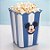 Kit 10 Baldes de Pipoca - Mickey Azul e Branco - 1,46l - Disney Original  - 1 unidade - Rizzo - Imagem 1