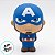 Brinquedo Squish Borracha - Capitão América - Marvel - 6x9x5cm - 1 unidade - Disney Original - Rizzo - Imagem 3
