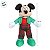 Pelúcia Mickey Mouse de Natal - Verde e Vermelho Xadrez - 35cm - Disney Original - 1 unidade - Cromus - Rizzo - Imagem 3