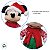 Pelúcia Mickey Mouse de Natal - Verde e Vermelho Cachecol - 45cm - Disney Original - 1 unidade - Cromus - Rizzo - Imagem 2