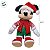 Pelúcia Mickey Mouse de Natal - Verde e Vermelho Cachecol - 45cm - Disney Original - 1 unidade - Cromus - Rizzo - Imagem 3