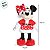 Pelúcia Minnie Mouse de Natal - Vermelha - 70cm - Disney Original - 1 unidade - Cromus - Rizzo - Imagem 3