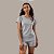 Pijama Feminino Verão Cinza Mescla - Imagem 2