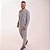 Pijama Masculino Longo Cinza Mescla - Imagem 1