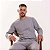Pijama Masculino Longo Cinza Mescla - Imagem 3