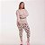Pijama Feminino Longo Legging Onça - Imagem 1
