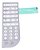 Membrana Teclado Verde Micro-ondas Electrolux MEF41 Original 69580894 - Imagem 1