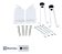 Kit Instalação Secadora Parede SVP11 SVP10 Original A21532501 - Imagem 2