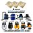Kit 3 Sacos Aspirador de Pó Electrolux A10 AQP20 GT2000 A13 A10N1 AQP10 Original A20810201 - Imagem 3