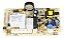 Placa de Potência Electrolux DF80 DF80X DWN51 DWX51 DW51X DFW51 Original A10344301 - Imagem 1