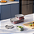 Conjunto 3 Potes Herméticos Plástico Electrolux Retangular Cinza - Imagem 8