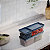 CONJUNTO DE ORGANIZADORES DE GELADEIRA ELECTROLUX 3UN EMPILHÁVEL COM ESCORREGADOR - Imagem 10