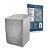 Capa Lavadora Tamanho G 10 A 16kg Cinza Electrolux Original - Imagem 1