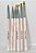 Kit com 6 Pincel Helen Color - Imagem 1