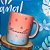 Caneca Personalizadas - Fundo e alça coloridos. - Imagem 2