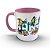 CANECA FAUNA - FUNDO ROSA - Imagem 1