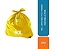 SC. LIXO 60LT C/ 100UN AMARELO PSK - Imagem 1