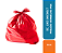 SC. LIXO 240/300LT C/ 50UN PESADO VERMELHO PSK - Imagem 1