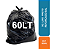 SC. LIXO 60LT C/ 100UN PRETO REFORCADO BAL - Imagem 1