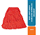 REFIL MOP UMIDO 330GR CABELEIRA VERMELHO BRUSMOP - Imagem 1