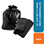 SC. LIXO 20LT C/ 100UN PRETO COMERCIAL ETX - Imagem 1