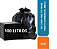 SC. LIXO 100LT C/ 50UN PRETO COMERCIAL MEGA - Imagem 1