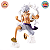 Action Figure Monkey D. Luffy Gear5 –  Banpresto Grandista –  One Piece –  Original do Japão - Imagem 2