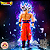 Action Figure Son Goku Inst. Sup. – Dragon Ball Super Solid Edge Works Banpresto – Original do Japão - Imagem 1