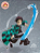Action Figure Tanjiro Kamado – Kimetsu no Yaiba Demon Slayer Figma 498DX – Original do Japão - Imagem 4