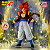 Action Figure Gogeta SS4 – Dragon Ball GT Solid Edge Works Banpresto – Original do Japão - Imagem 1