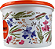 Tupper Caixa Farinha Floral 3,8 kg - Imagem 3