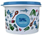 Pote p/ alimentos Tupper Caixa Sal Tupperware 1,3Kg Floral - Imagem 1