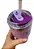 Copo Térmico Big T Com Canudo Tupperware 630Ml Lilás - Imagem 4