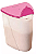 Pote para servir Murano Tupperware 350ml Rosa com Branco - Imagem 5