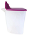 Pote para servir Murano Tupperware 350ml Roxo - Imagem 5