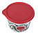 Tupper Caixa Açucar Tupperware 1,4Kg Floral - Imagem 3
