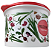 Tupper Caixa Açucar Tupperware 1,4Kg Floral - Imagem 2