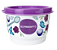 Tupperware Potinho Bicarbonato de Sódio Floral 140ml Roxo - Imagem 1