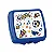 Porta Sanduiche Infantil Futebol Tupperware Azul - Imagem 1