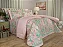 Jogo de Cama Casal Percal 180 fios - Giardino Rosa Velho - Imagem 1