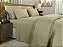 Jogo de Cama Casal 150 fios - Colore Bege - Imagem 1