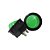 Botão Verde para Chocadeiras GP - 1X2 D/L.PLUS.2 6A CX Preto - Imagem 1